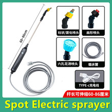 电动喷雾器 园艺电动喷壶喷雾枪喷水壶家用浇花Electric sprayer