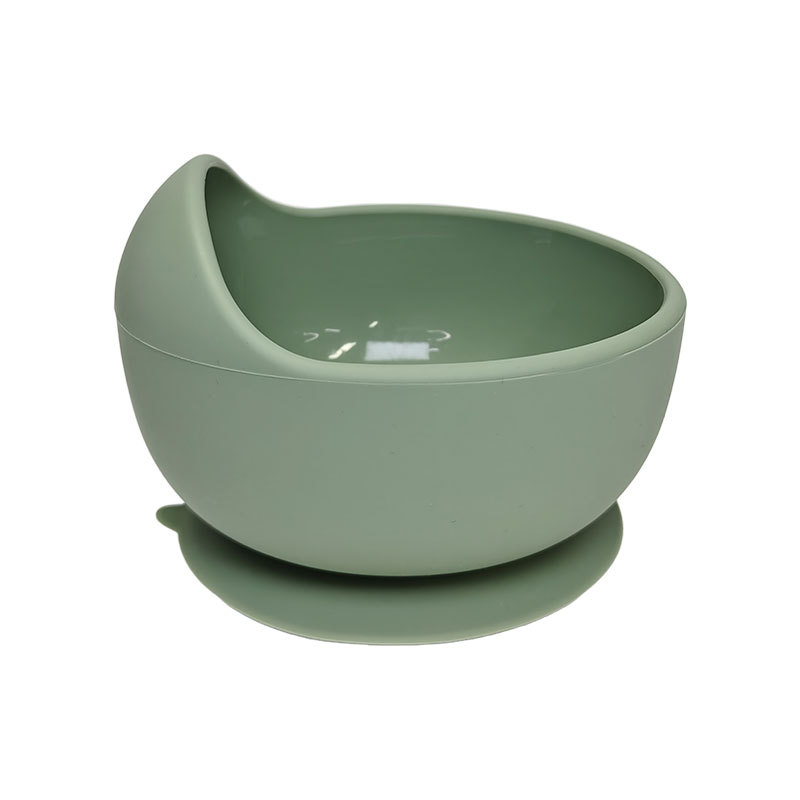 Xlee Source Manufacturer Baby Learning to Eat Training Food Bowl Silicone Kidsren's Tableware All-In-One Baby Special