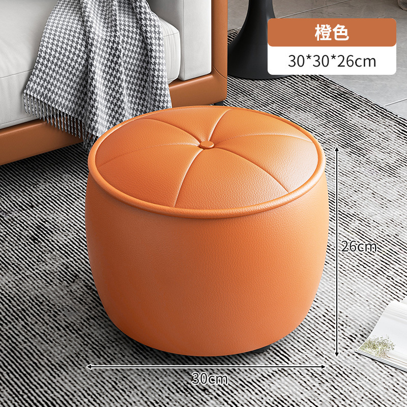 Taburete para cambiar zapatos en la puerta de entrada