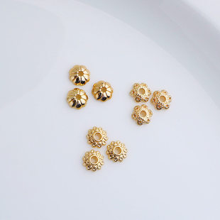 ��ɫ14K��������껨��Ƭ̫ꖻ����~�ݻ�������ñdiy�ֹ�����