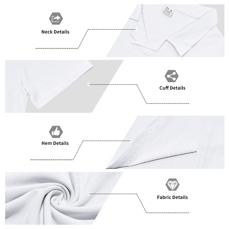 Men's Quick-Dry Short Sleeve Shirt & Shorts Set, Casual Sportswear With Collar For Summer Outdoor Activities, Lightweight Polyester Activewear_viptrois.com