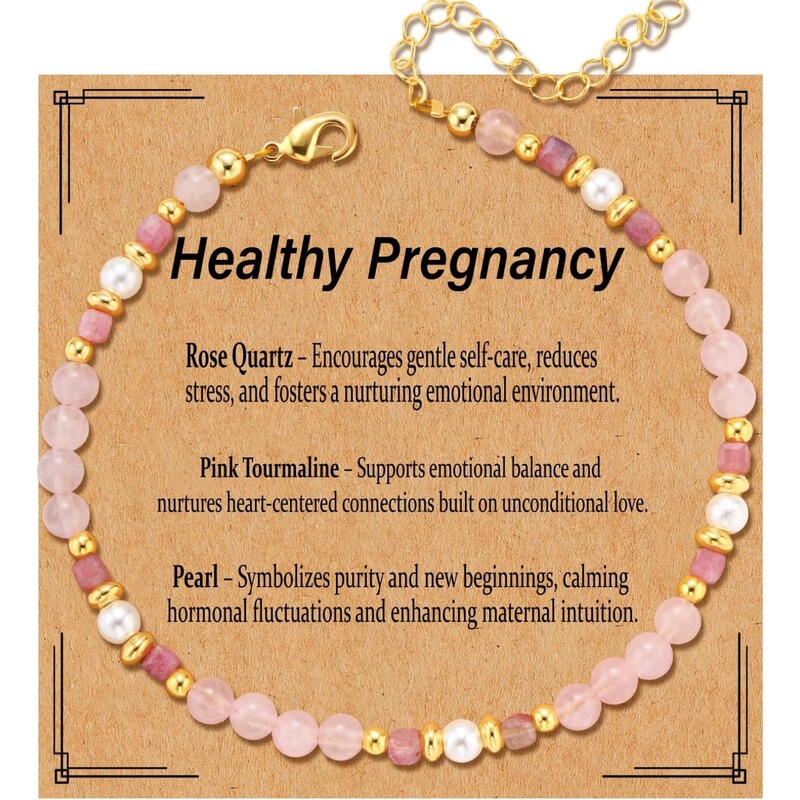 Cross-Border New Style Women's Natural Healing Crystal Bracelet to Relieve Anxiety, Health, Pregnancy Blessings, Jewelry, Gifts Cross-Border New Style Women's Natural Healing Crystal Bracelet to Relieve Anxiety, Health, Pregnancy Blessings, Jewelry, Gifts