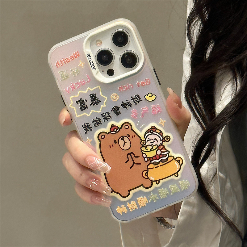 Zhitai iPhone16Pro mobile phone case frosted laser for 15/14/13 earphone cover Airpods2/3 generation Zhitai iPhone16Pro mobile phone case frosted laser for 15/14/13 earphone cover Airpods2/3 generation