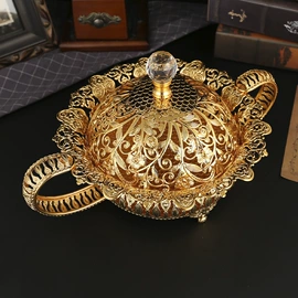 金属工艺品;首饰箱;化妆品收纳盒