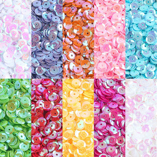 6mm��ɫ�D�䰼��Ƭ��Ƭ���b�o��diy�ֹ����ϰ��Ʒ����F؛���l