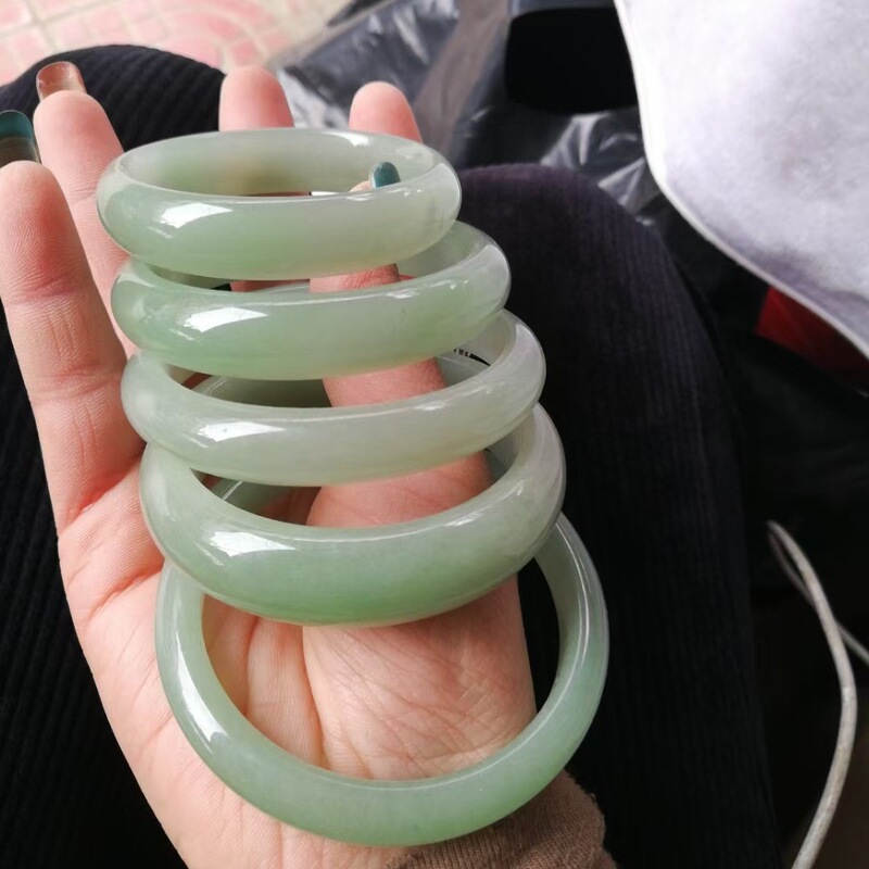 Aventurine Jade Bracelet - Clearance Sale - Small Size - Low Price - Light Green Aventurine Jade Bangle - Factory Wholesale Aventurine Jade Bracelet - Clearance Sale - Small Size - Low Price - Light Green Aventurine Jade Bangle - Factory Wholesale