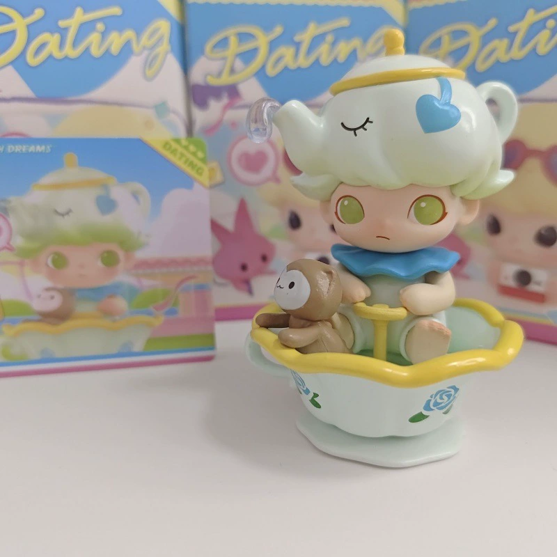 Pop Mart DIMOO серия «День свиданий» фигурка в слепой коробке, модные игрушки и подарки, украшение, версия для родины, высокое качество