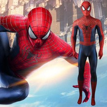超凡蜘蛛侠The Amazing Spider-man紧身衣蜘蛛连体衣cosplay服装