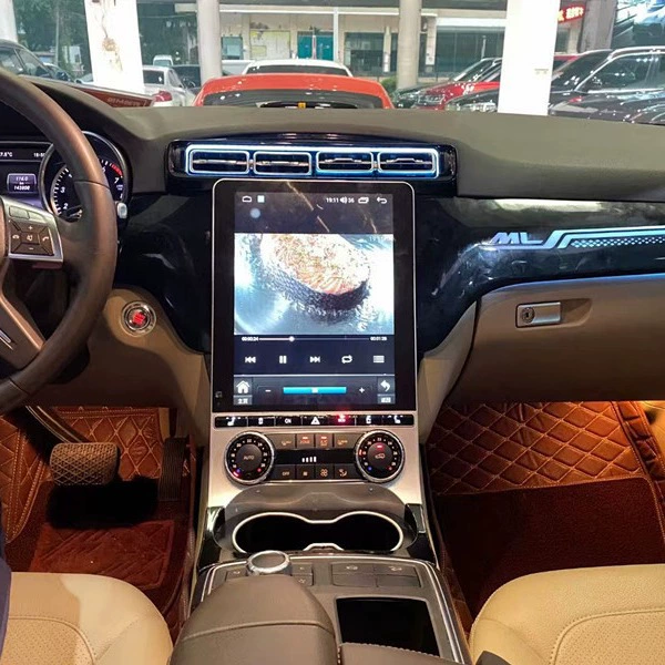 [Подходит для Mercedes ML 2012–2015 гг. — Android мультимедиа с большим экраном, Bluetooth, камера заднего вида, доработка в стиле Maybach]