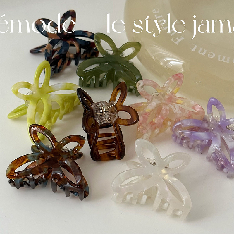 Molletta per capelli farfalla romantica in acetato_voghion.com