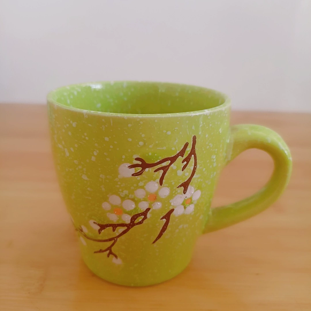Snow Margin Mark Couple Cup Ceramic Cup Creative Home Office is Breakfast Coffee Cup