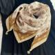 New 65.65 Magnetic Buckle Scarf Women's Square Scarf Winter Lazy Pendant Ins Scarf Scarf Decorative Fashion All-match