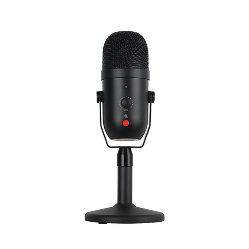 USB condenser microphone for PC PS4 gaming live streaming recording microphone for phone voiceover recording smart noise-canceling microphone