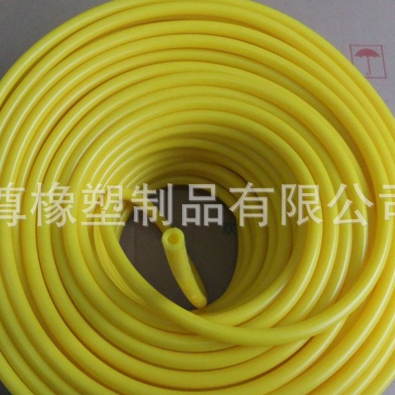 长期销售 耐高温黄色胶管  硅胶电子制品