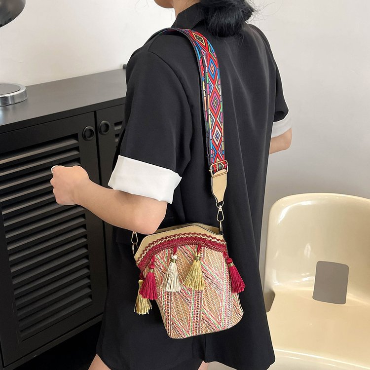 2023夏季新款PU均码小方包拉链撞色单肩包_detail_