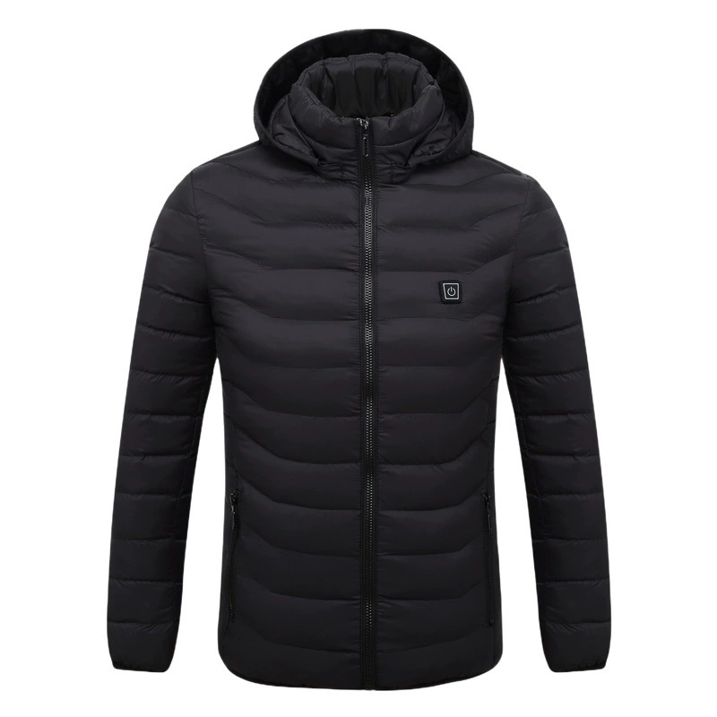 Трансграничная интеллектуальная нагревательная хлопковая одежда для мужчин и женщин с зарядкой нагревательная зона одежды с хлопковой подкладкой 8 нагревательное электрическое отопление Защитная куртка USB оптом