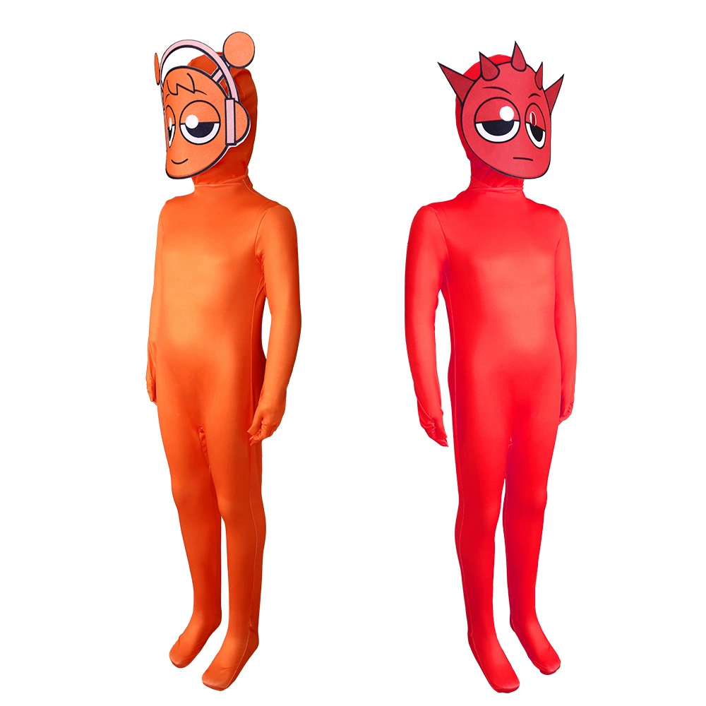 Колготки Mango Sprunki Incredibex Rhythm Box Cosplay - уникальный игровой периферийный костюм для косплея