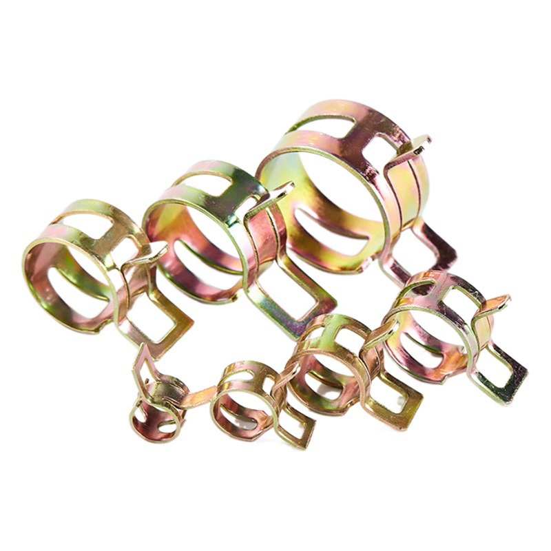 Хомут эластичный Hongxu для водосточных желобов автомобиля, пружинный зажим Q673B, быстросъемный крепеж для труб