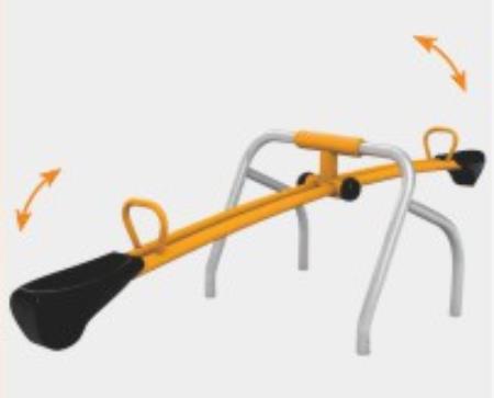 Caballo de Troya al aire libre caballo mecedora para niños individuales y dobles primavera de dibujos animados sacudiendo Yaole instalaciones de entretenimiento Balancín comunitario multifuncional