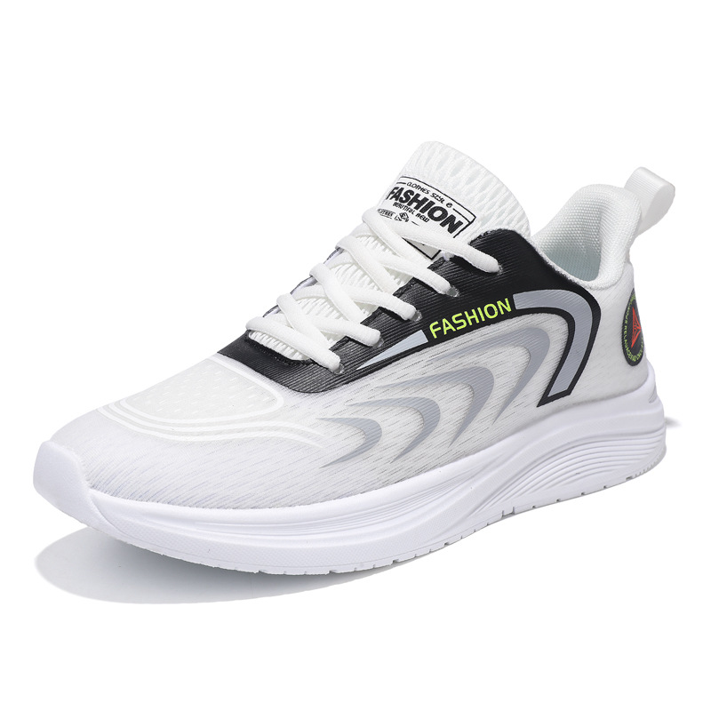 Sport sia per uomo che per donna, versione coreana in rete intrecciata traspirante autunnale, scarpe trendy e comode, suola morbida_voghion.com