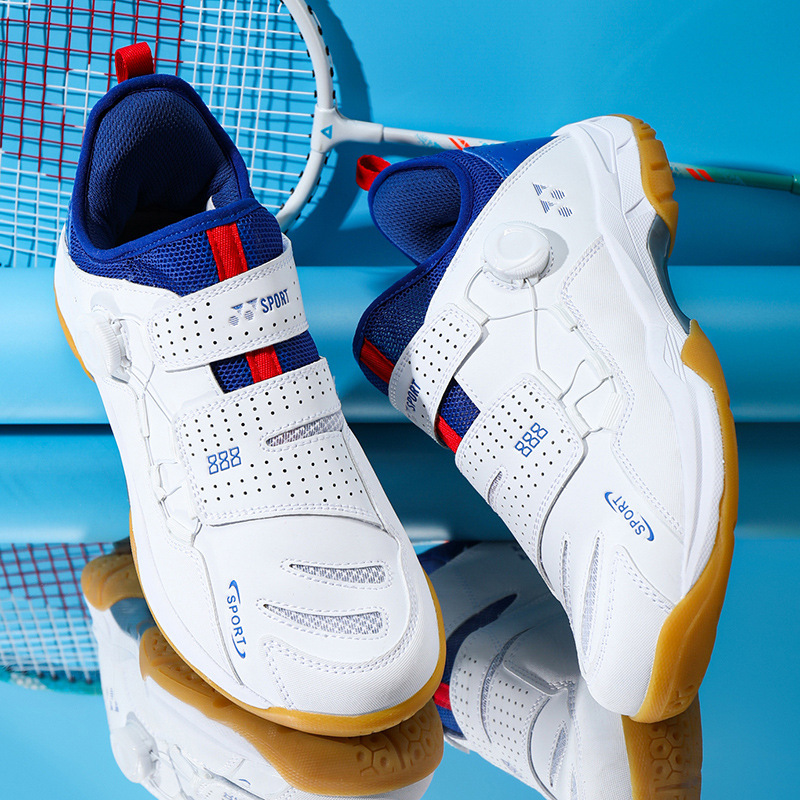 2024 New Badminton Shoes for Men, Professional Competition Couple Sports Shoes, Breathable, High-End, Non-Slip Table Tennis Shoes
