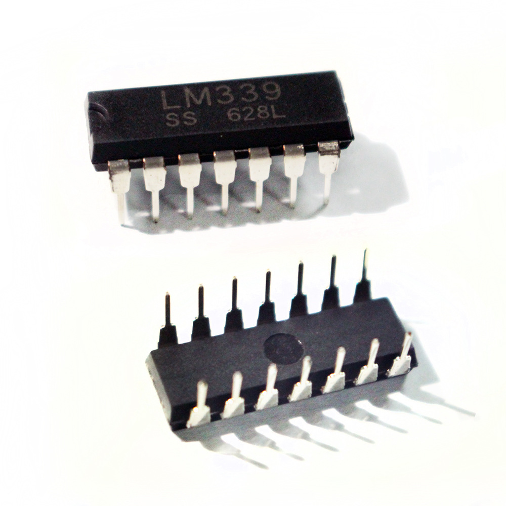 �Ƚ���оƬ LM339 DIP-14 ����ԭװLM339 �ĵ�ѹ�Ƚ���