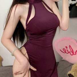 性感和服制服吊带睡裙紧身衣免脱激情套装透视诱惑家居服