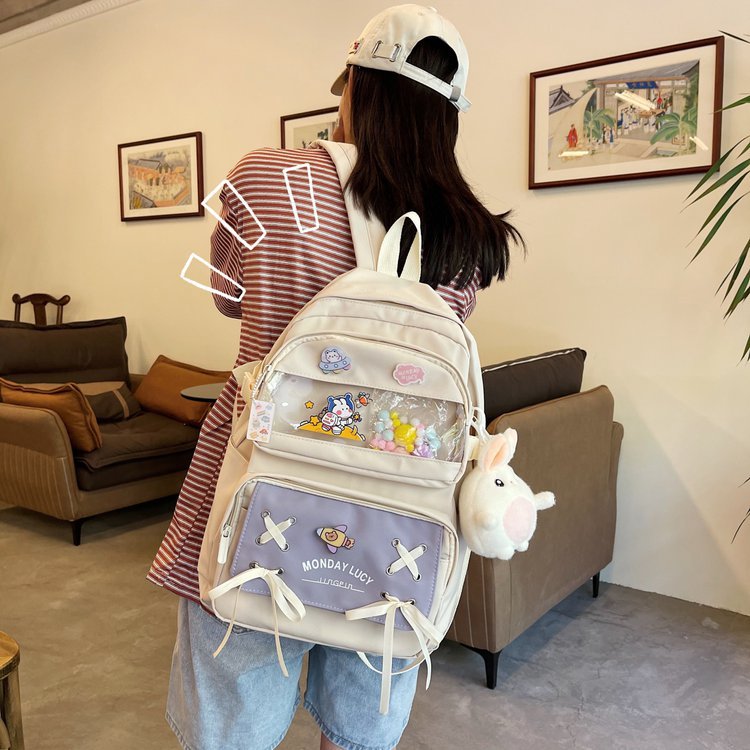 Wholesale Candy Color Rabbit Pendant Backpack Nihaojewelry display picture 91