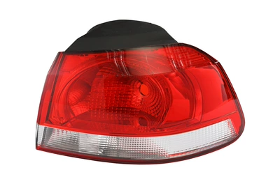 Volkswagen Golf 6 halogen lamp shell | Tail light - passenger-side-taillight-halogen-outer-volkswagen-golf-6