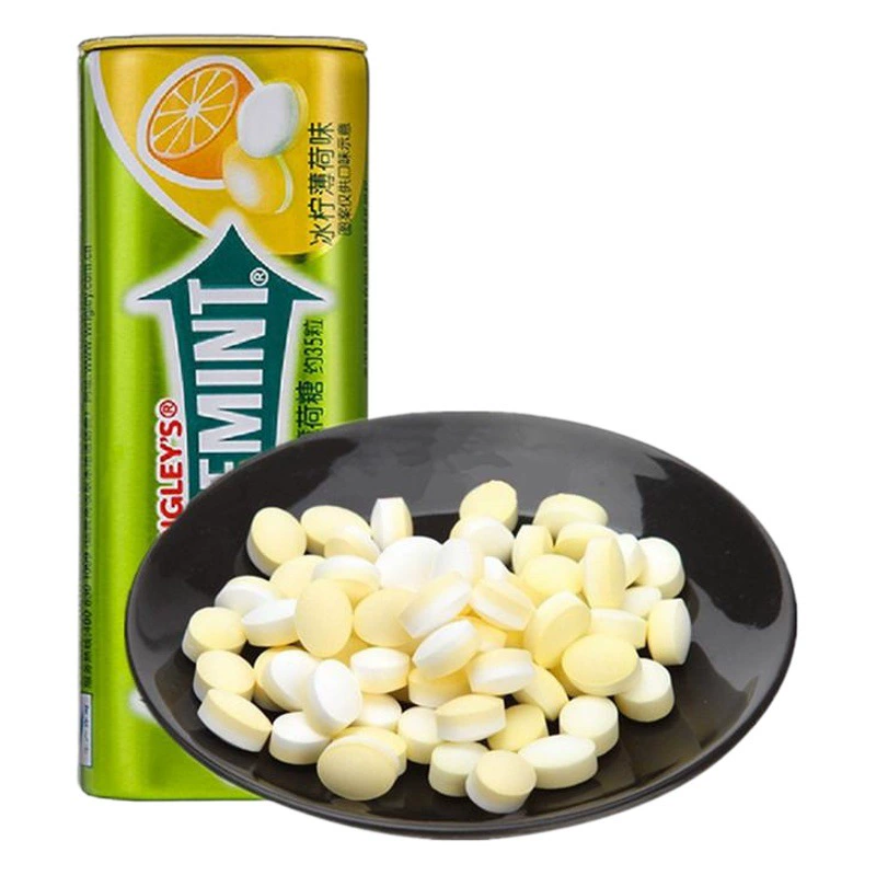 Оптовая продажа мятных конфет Green Arrow без сахара 35 23,8 г * 15 бутылок железа, целая коробка, жасминовая портативная жевательная резинка с несколькими вкусами