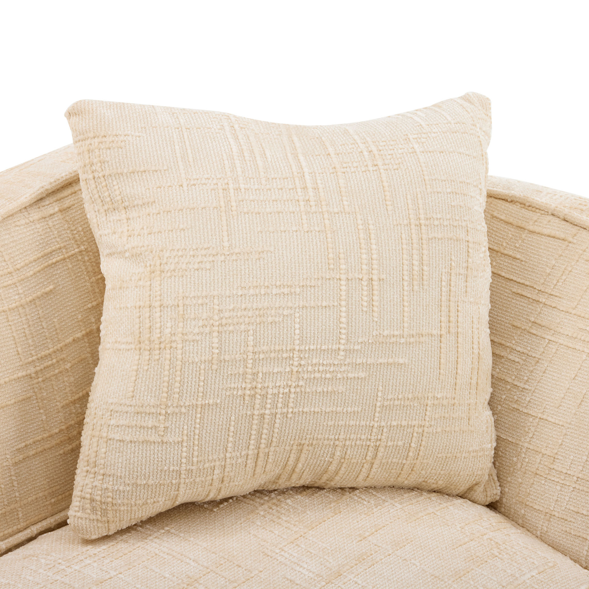 Inventario de un regalo de acompañante de negocios a rayas sólidas de sofá de Chenille cojín de respaldo con almohada de sofá central