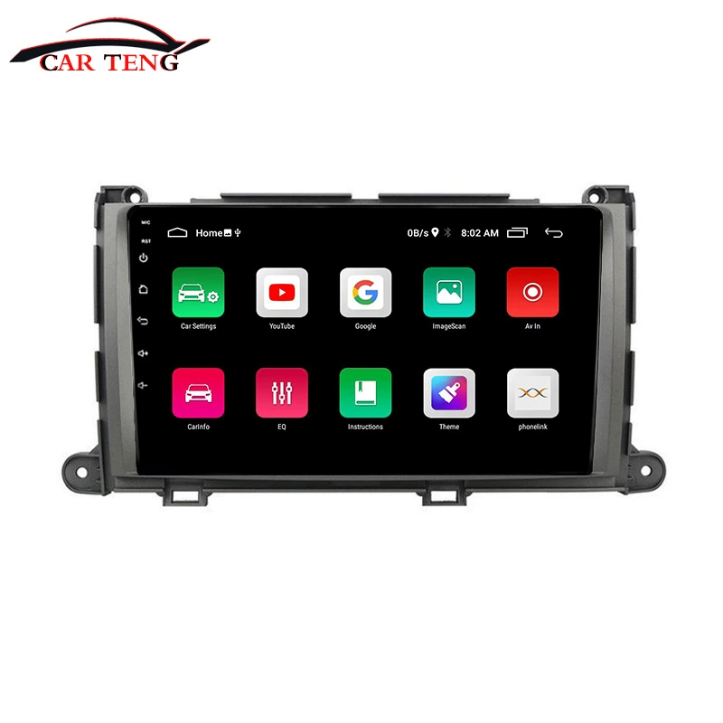 Для Toyota Sienna 2010–2014 Android навигация с большим экраном, Bluetooth, камера заднего вида, CarPlay