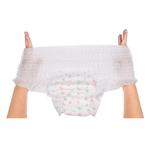 Duola Dobuan pajamas, menstrual anti-side leakage sanitary napkins, pregnant mothers and postpartum cotton soft pull-up pants, safety pants, two-piece set