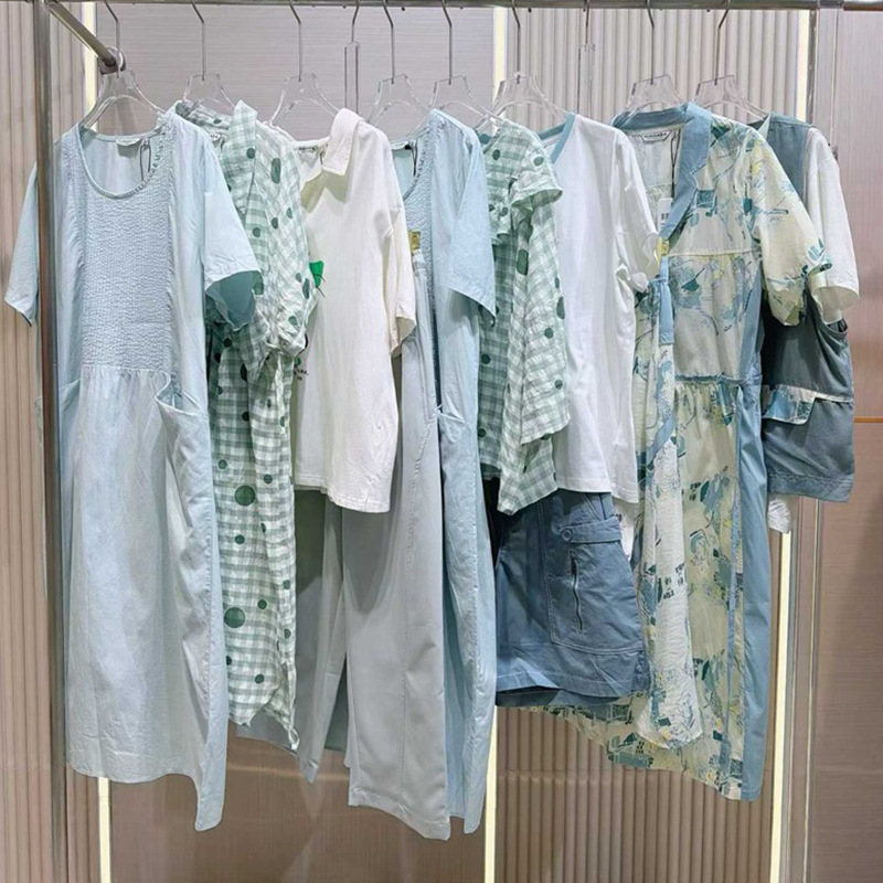 Bukala 2026 Summer Women's Clothing Wholesale Original Designer Brand Clearance Stock Live Stream Source