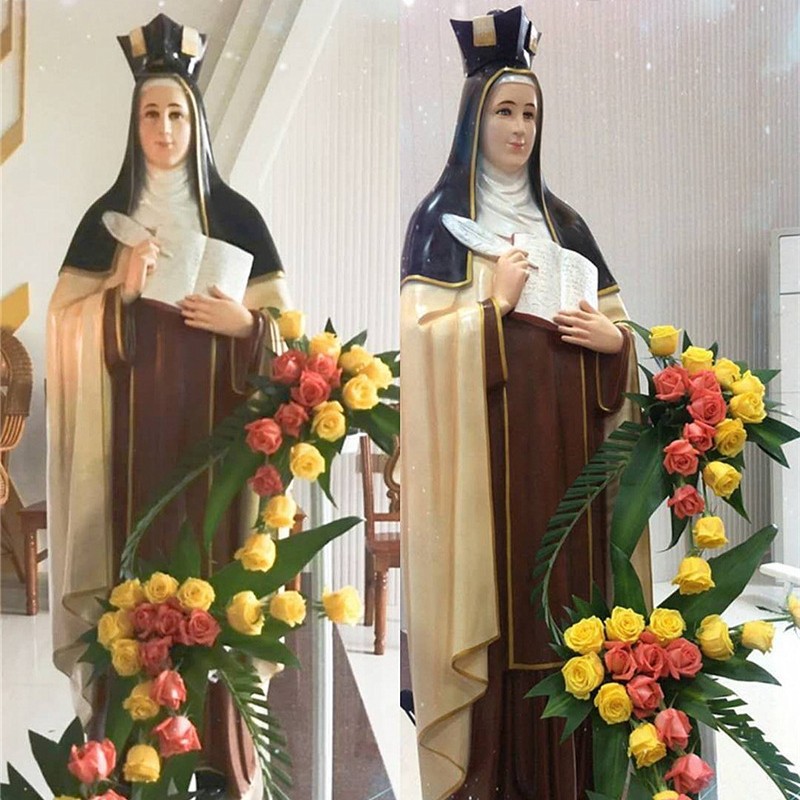180 - 200 - 220cm adornos de la Virgen José una estatuilla de la familia estatuilla de la sala de estar