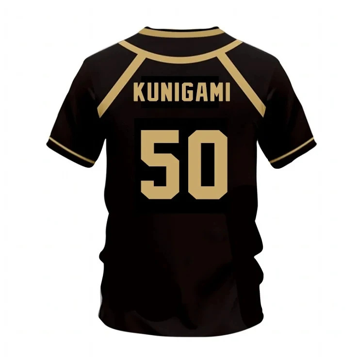 アニメブルーロックマイケルKAISER 3Dデジタル印刷メンズtシャツファッションスポーツ半袖トップススポーツ|undefined