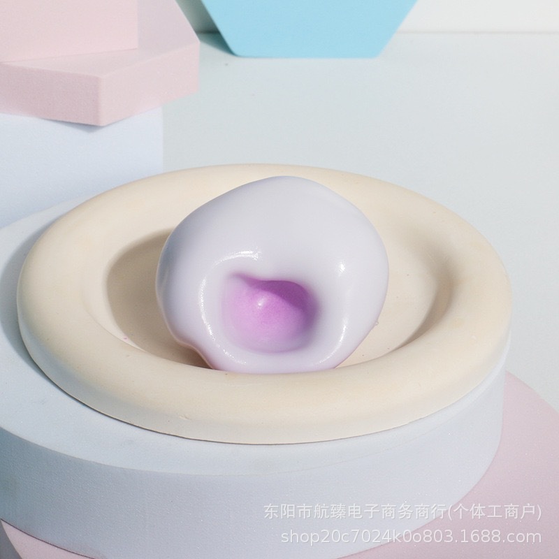 찹쌀떡 수제볼(보라색) 6CM