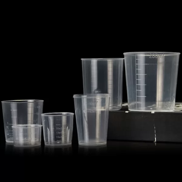 10 15 20ml30ml50ml60ml100ml plastic measuring cup pp plastic measuring cup scale Cup