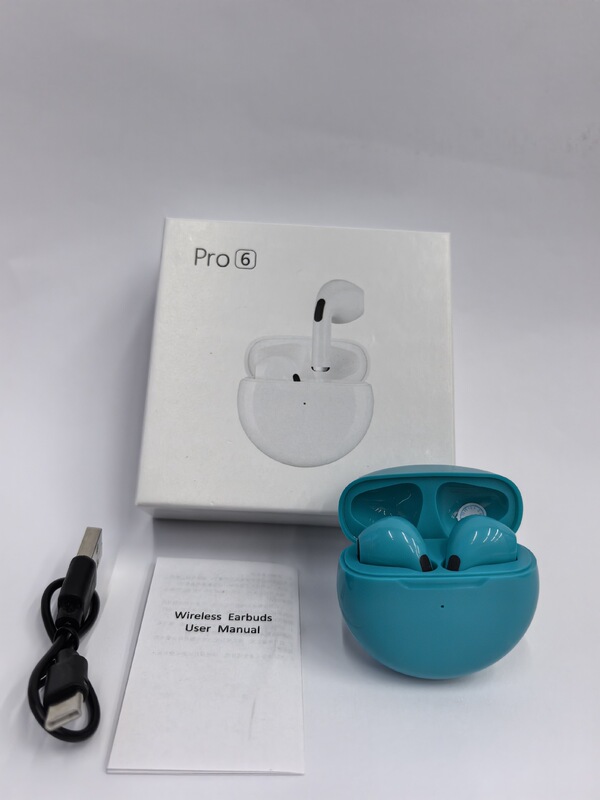爆款pro6蓝牙耳机无线入耳式游戏运动tws耳机长续航大电量 j6耳机|undefined