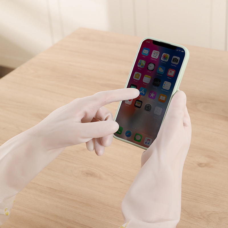 Corta de goma lavando platos, cepillando los guantes, las tareas del hogar de los hombres, la ropa, la ropa, la cocina de las mujeres, impermeable y duradera, el hogar, el verano fino