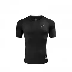 Tights Sports Basketball Running Breathable Training Fitness Suit High Elastic Quick-Drying Compression Short-Sleeved Bottoming Elastic