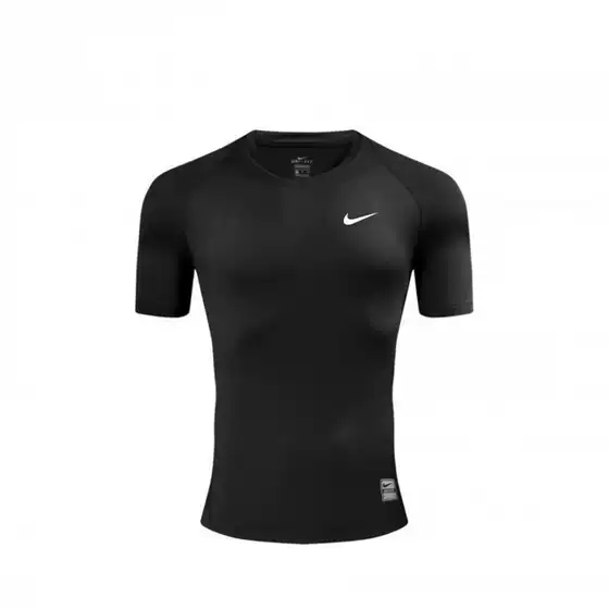 Tights Sports Basketball Running Breathable Training Fitness Suit High Elastic Quick-Drying Compression Short-Sleeved Bottoming Elastic
