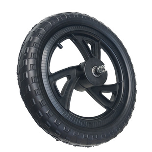 Children's sliding wheel set baby bicycle inflatable tire parts wheel stroller balance plastic parts