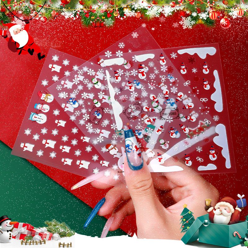 Christmas nail stickers