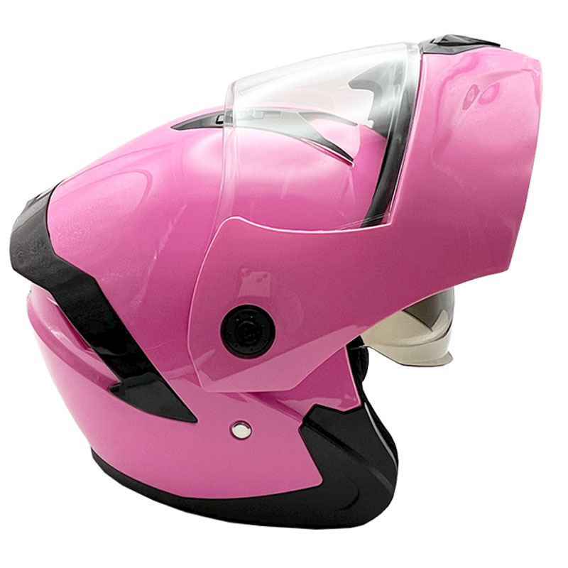 Nuevo producto nuevo casco de doble lente estándar nacional casco de motocicleta masculino y femenino cuatro estaciones casco de motocicleta