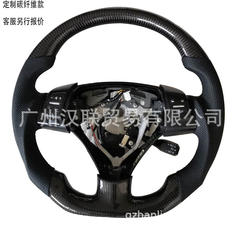 Suitable for Lexus Gs350 Carbon Fiber Steering Wheel Rx270Gx450Is300 Peach Wood Modified Car