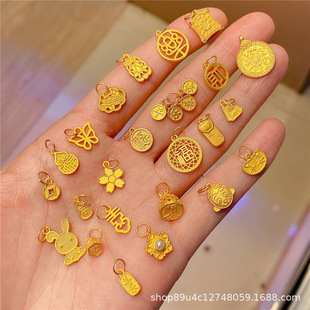�ŷ���ɫs925�y���� ƽ��ϲ�� �����ִ�����DIY�������y���