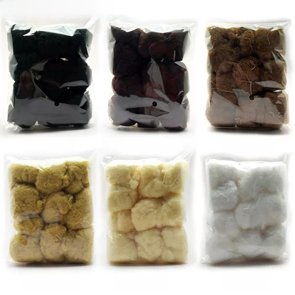 Factory direct cross-border nylon net bag stewardess professional hair invisible hair net dance hair set Hanfu antique headdress