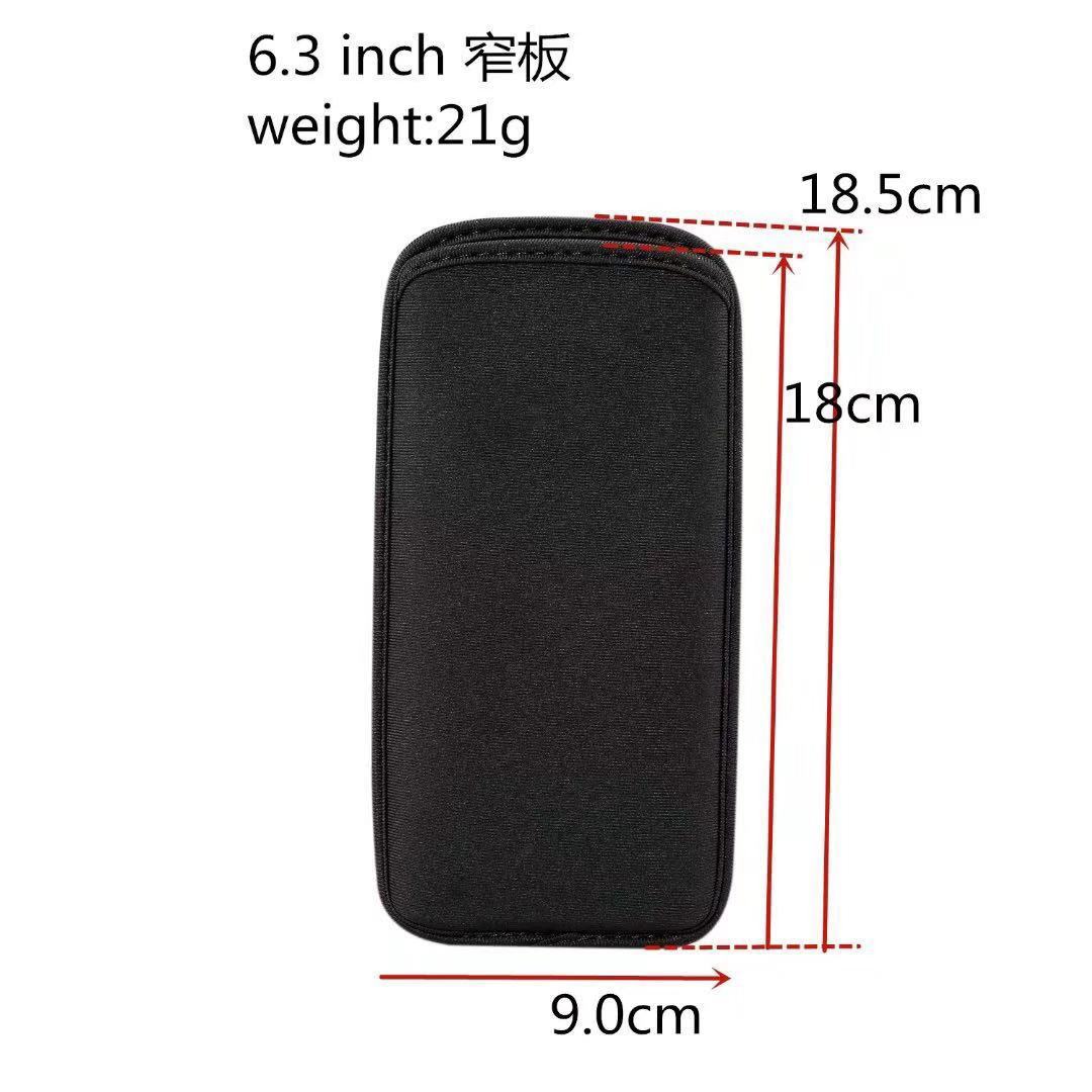 Funda protectora universal de material de buceo para teléfonos móviles Apple iPhone 16 Pro Max, Huawei Mate 60, Samsung S25