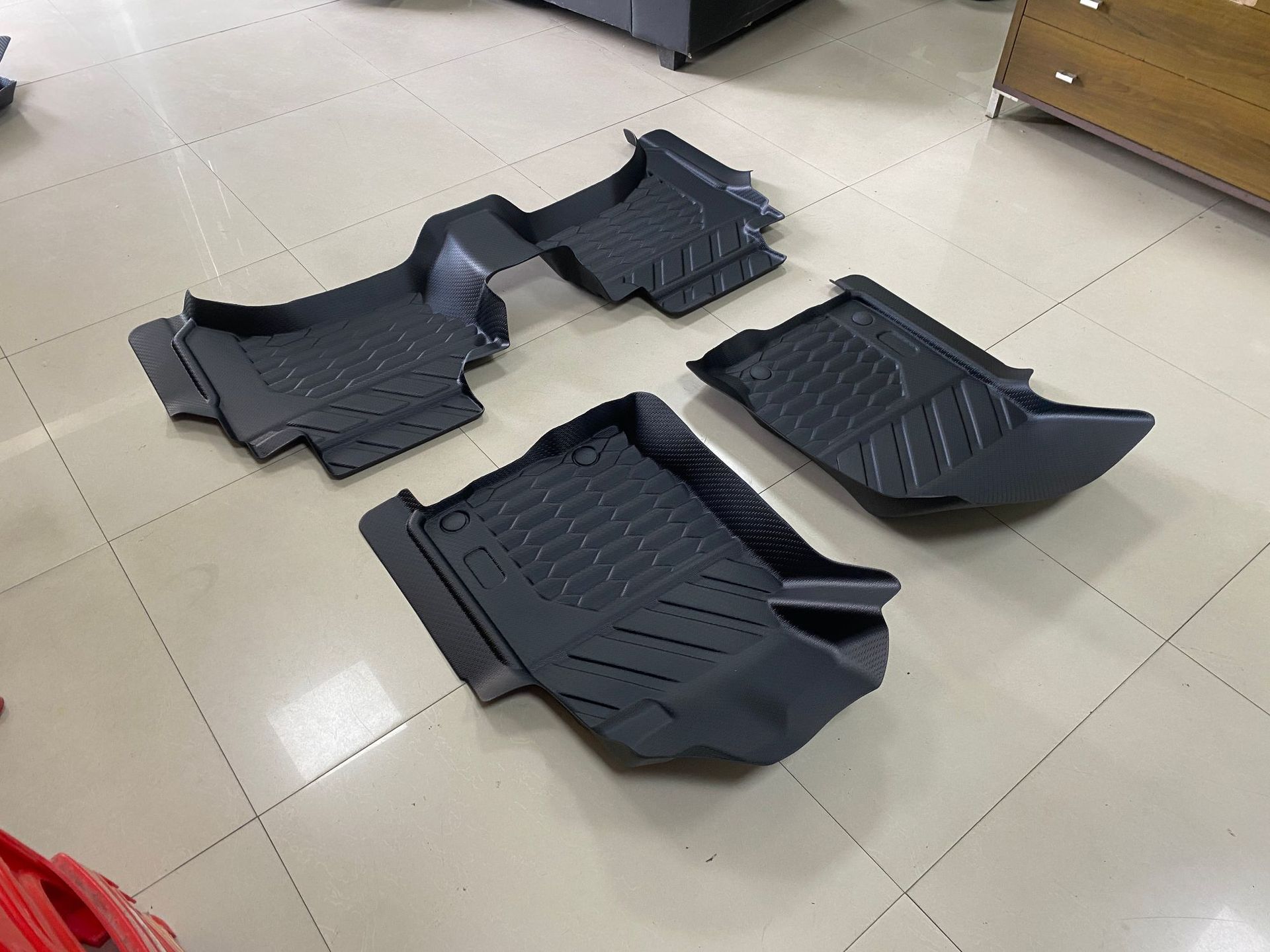 Triton Four-Door Right-Hand Drive 2019-2022 Floor Mats Triton Right-Hand Drive Floor Mats 2021 Special Car-Specific Tpe Floor Mats